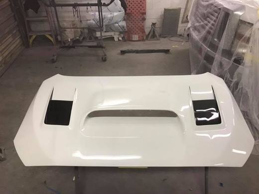 The same hood finished in white