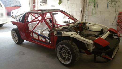 A caged tube chassis